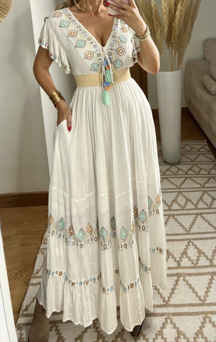 Bohemian Elegant Dress - Bohèmea Butik