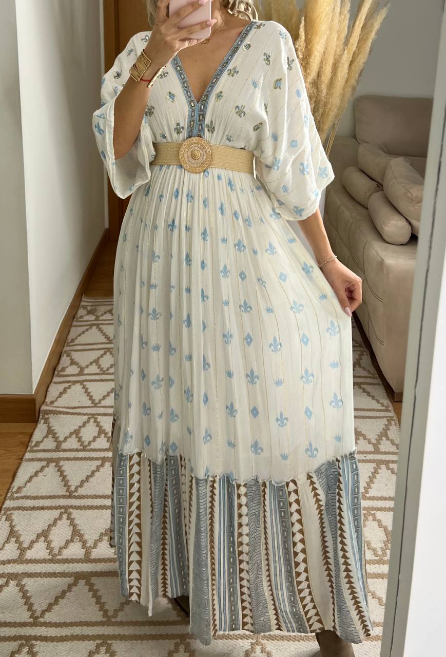 Floral Haven II Boho dress - Bohèmea Butik
