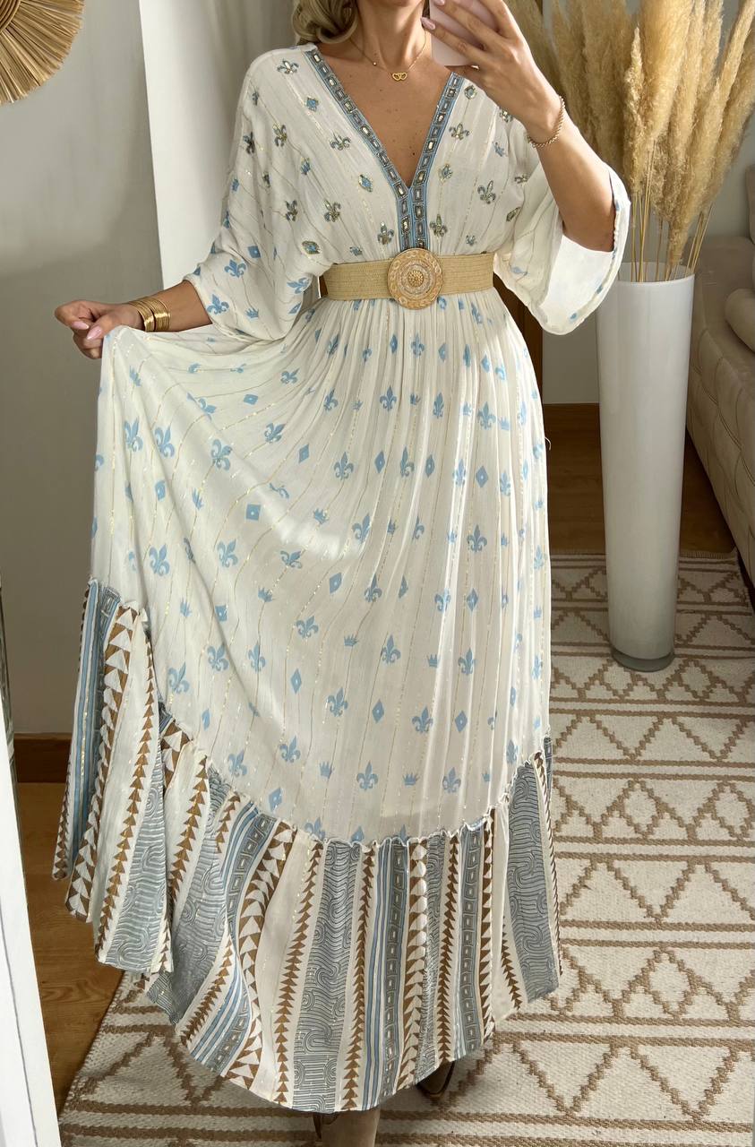 Floral Haven II Boho dress - Bohèmea Butik