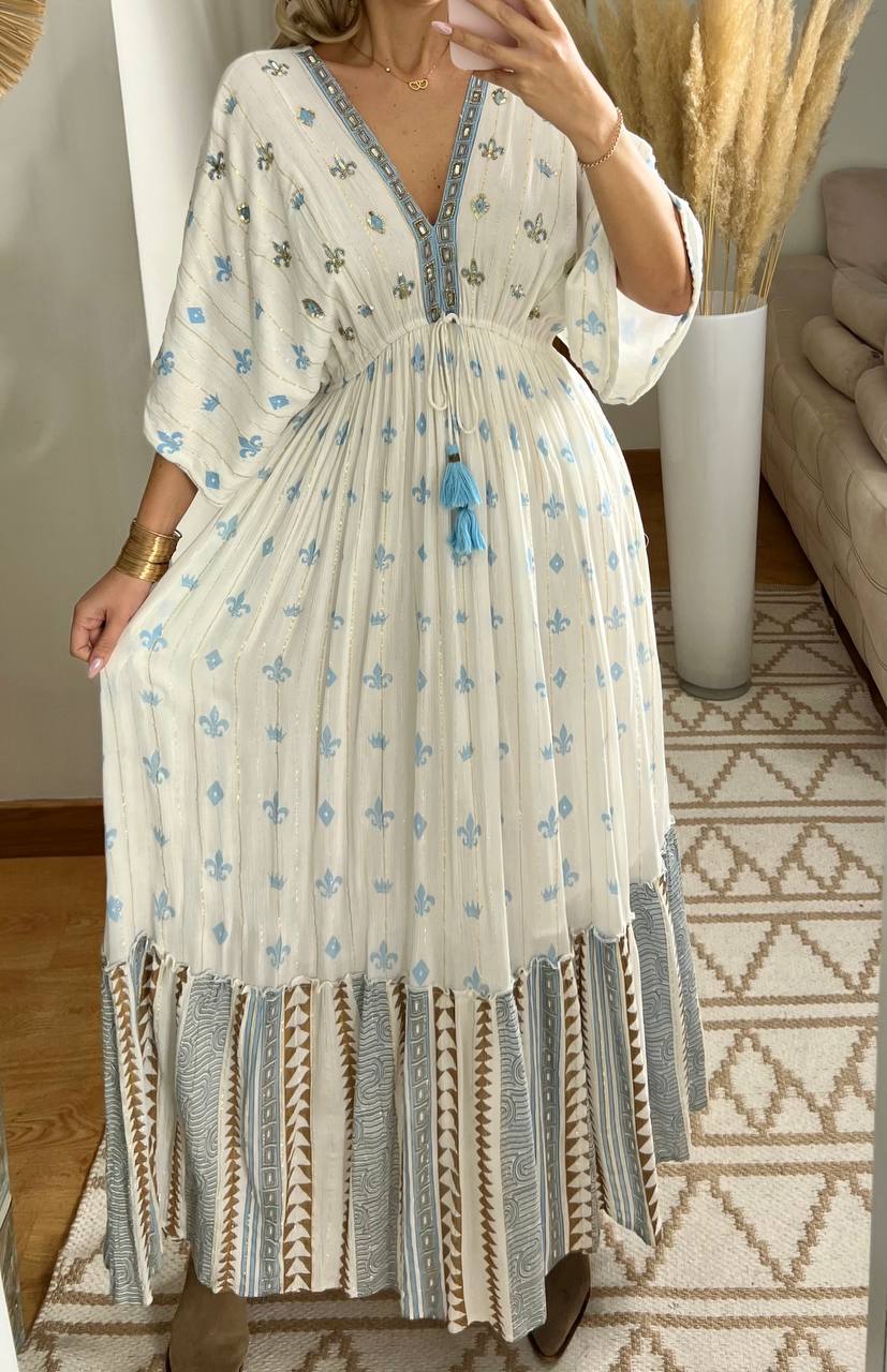 Floral Haven II Boho dress - Bohèmea Butik