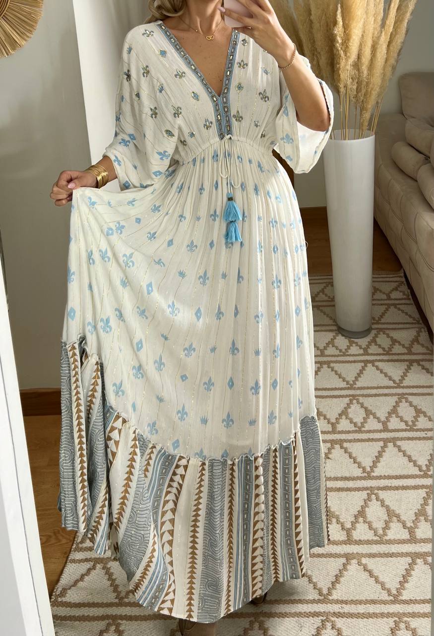 Floral Haven II Boho dress - Bohèmea Butik