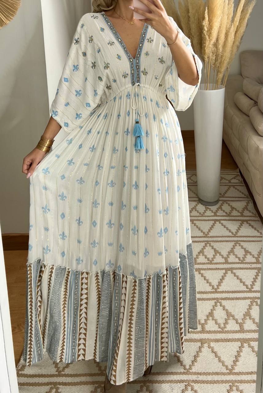 Floral Haven II Boho dress - Bohèmea Butik