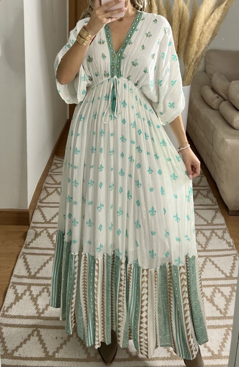 Floral Haven II Boho dress - Bohèmea Butik