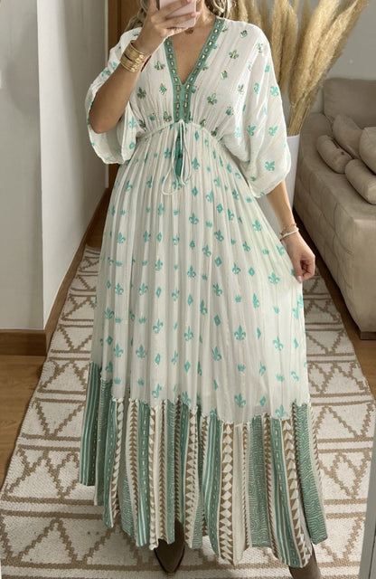 Floral Haven II Boho dress - Bohèmea Butik