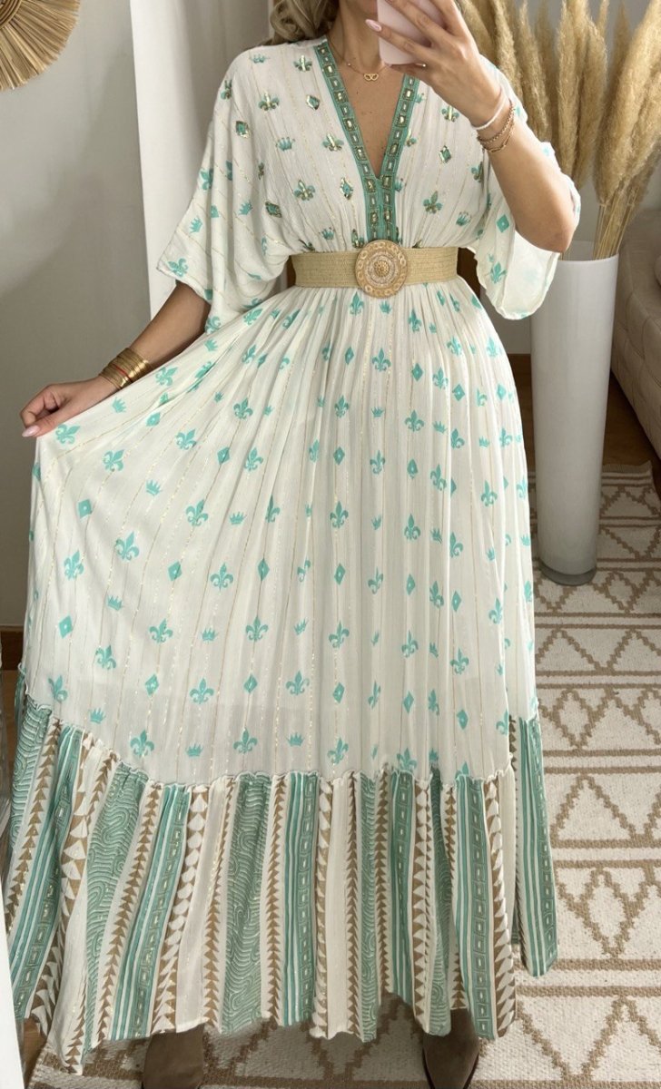 Floral Haven II Boho dress - Bohèmea Butik
