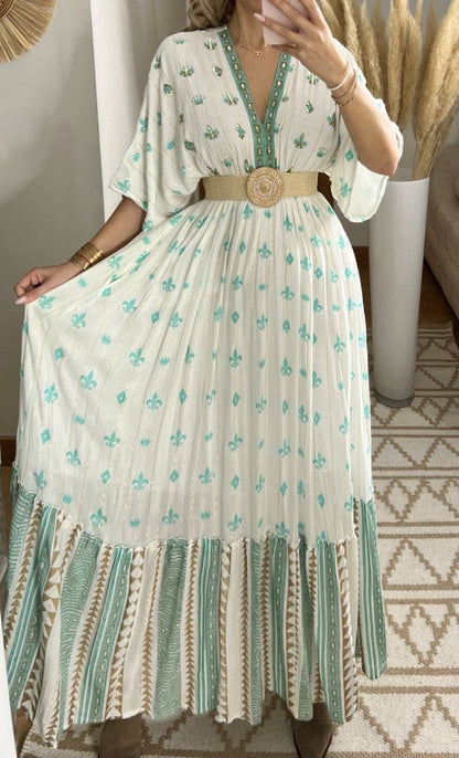 Floral Haven II Boho dress - Bohèmea Butik