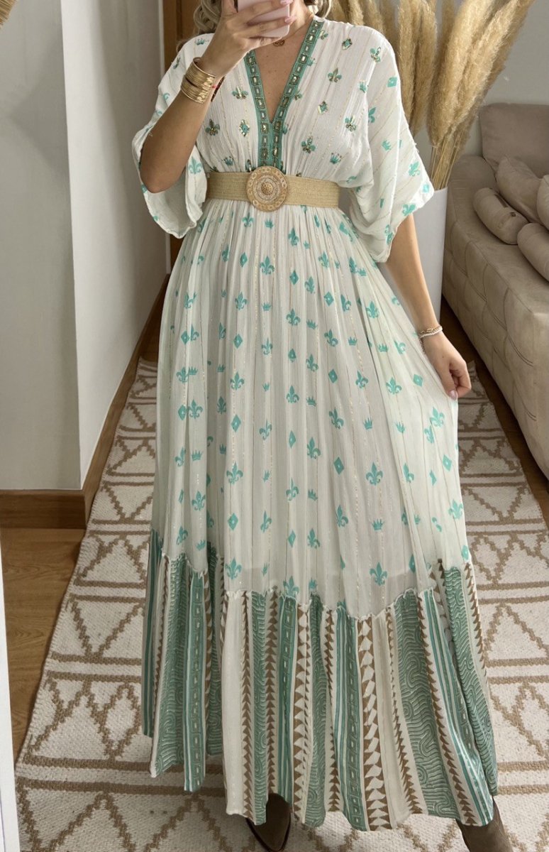 Floral Haven II Boho dress - Bohèmea Butik