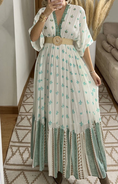 Floral Haven II Boho dress - Bohèmea Butik