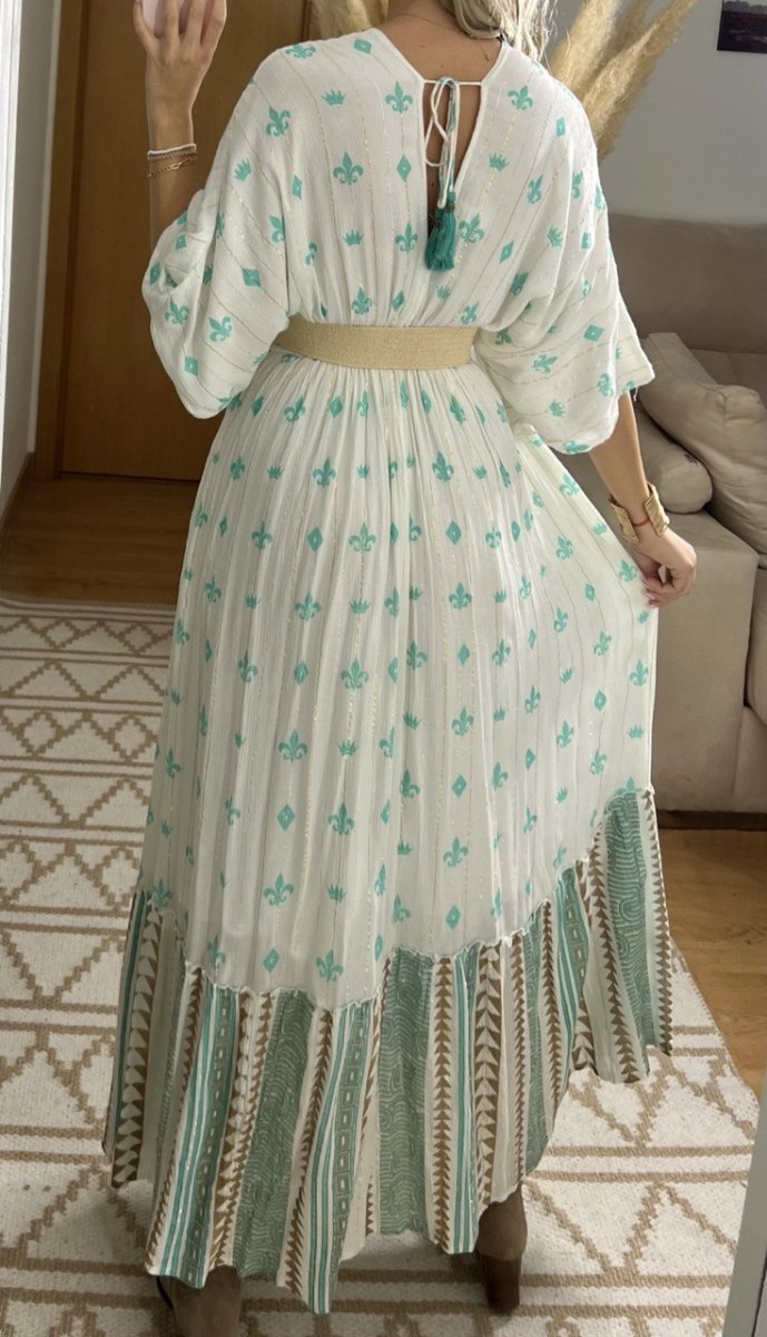 Floral Haven II Boho dress - Bohèmea Butik
