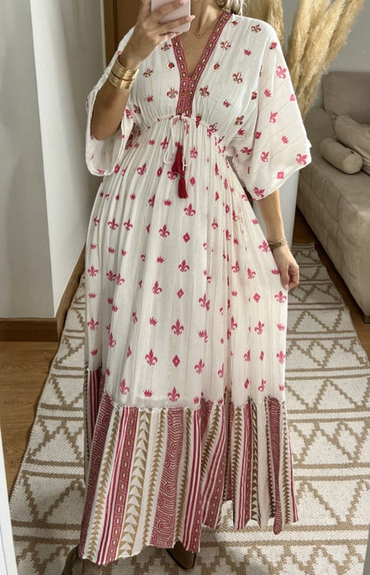 Floral Haven II Boho dress - Bohèmea Butik