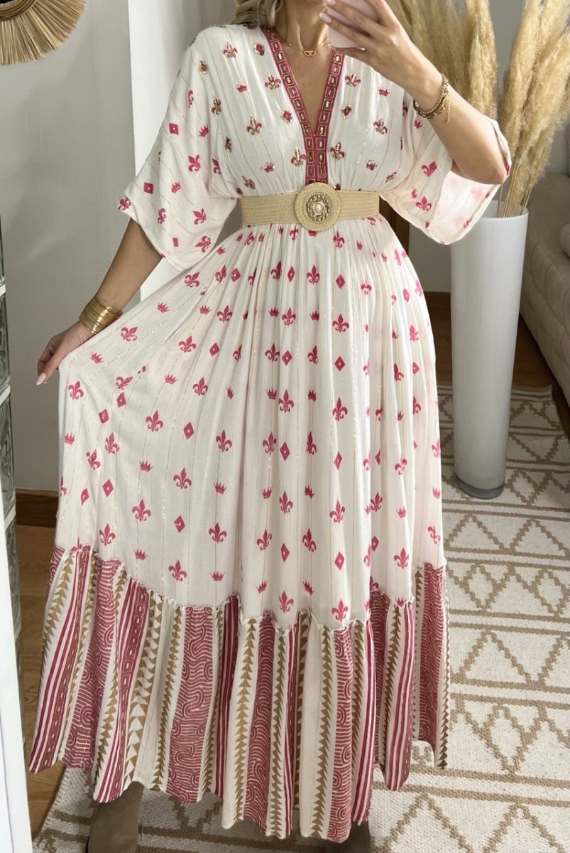 Floral Haven II Boho dress - Bohèmea Butik