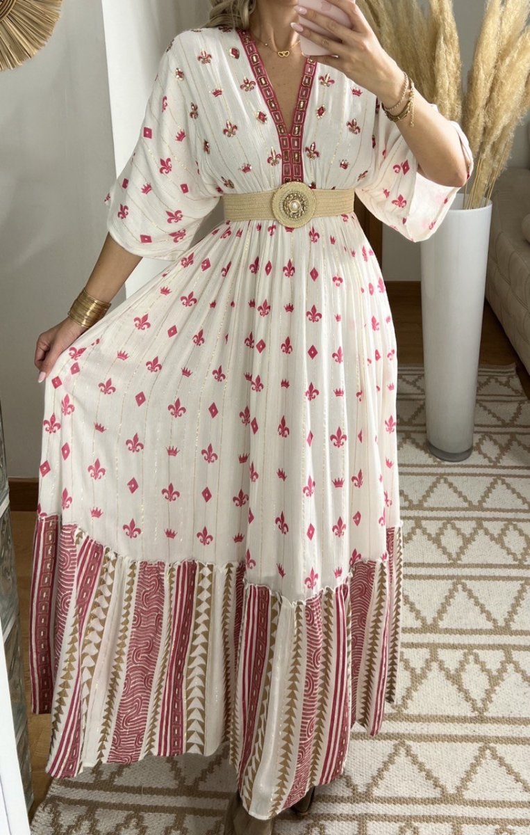 Floral Haven II Boho dress - Bohèmea Butik