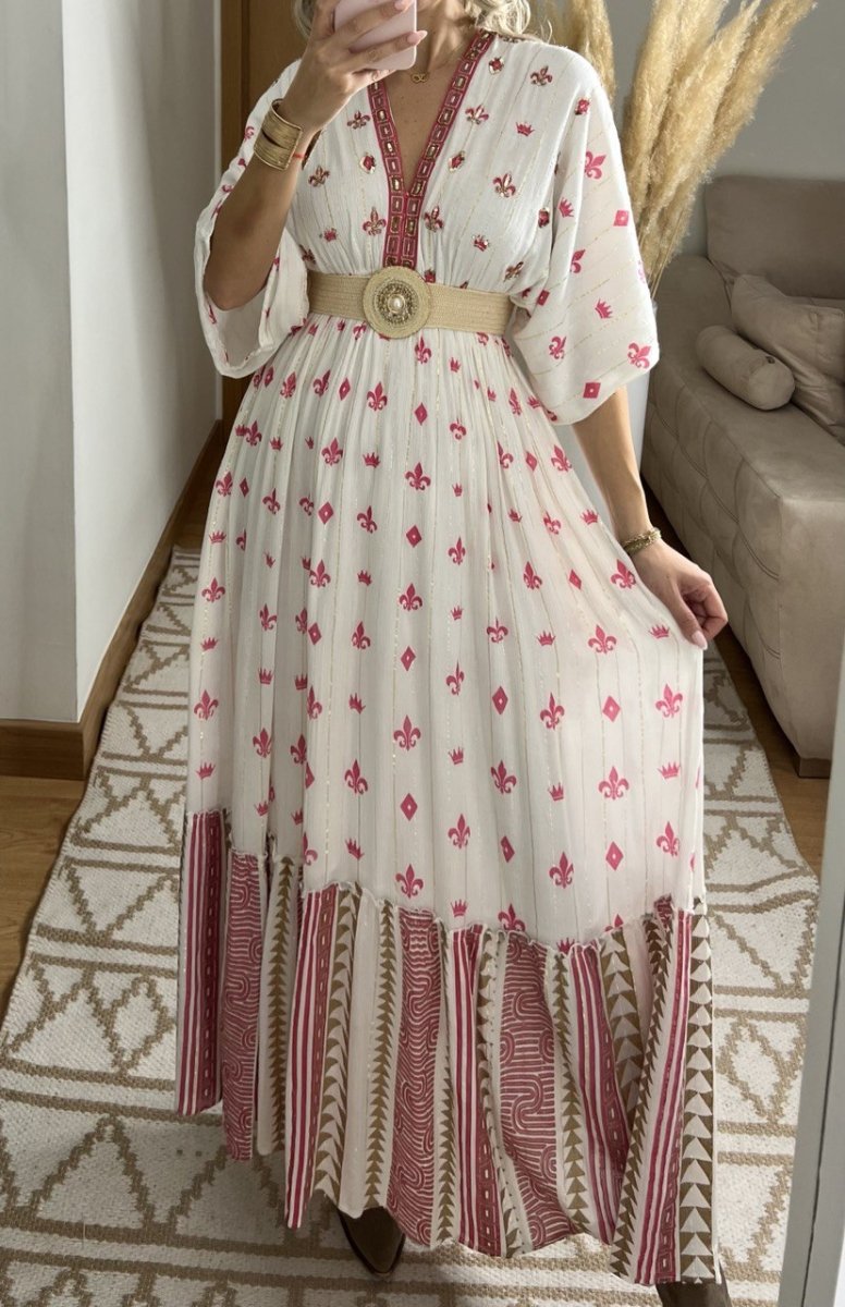 Floral Haven II Boho dress - Bohèmea Butik