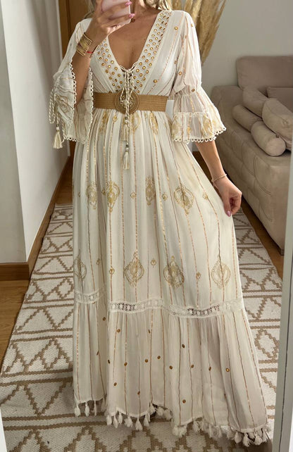 Sun Maxi Dress - Bohèmea Butik