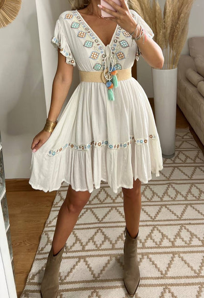 Bonsi Mini Dress - Bohèmea Butik