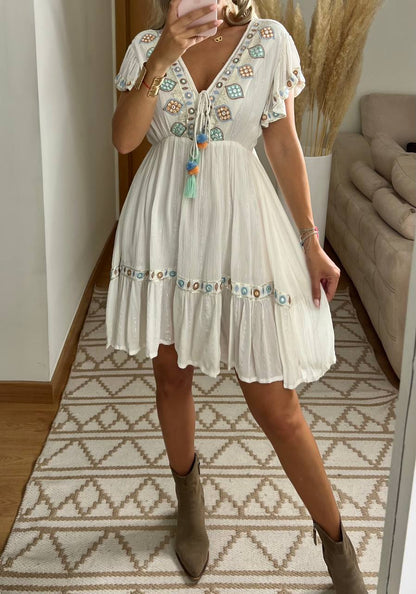 Bonsi Mini Dress - Bohèmea Butik