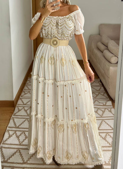 Bohemian Maxi Elegant Dress - Bohèmea Butik