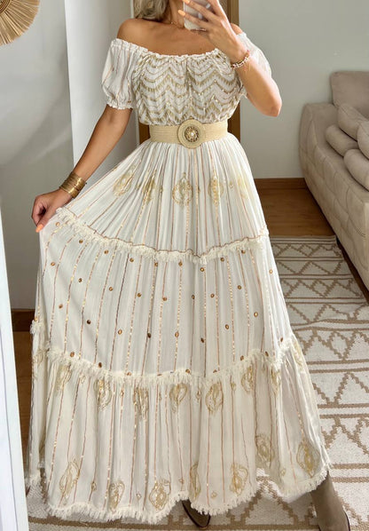 Bohemian Maxi Elegant Dress - Bohèmea Butik