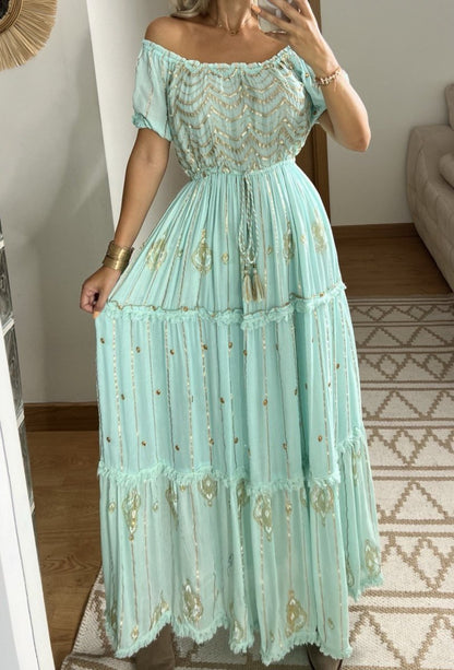 Bohemian Maxi Elegant Dress - Bohèmea Butik