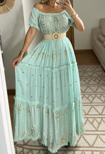 Bohemian Maxi Elegant Dress - Bohèmea Butik