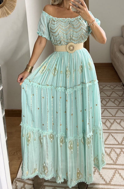Bohemian Maxi Elegant Dress - Bohèmea Butik