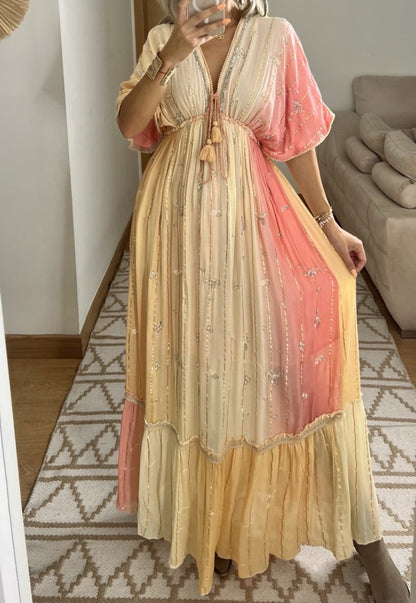 Daisy Boho Chic Dress - Bohèmea Butik