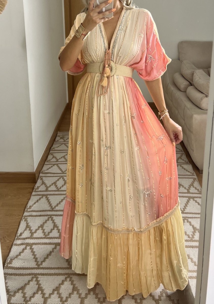 Daisy Boho Chic Dress - Bohèmea Butik