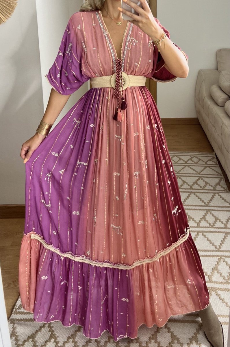 Daisy Boho Chic Dress - Bohèmea Butik