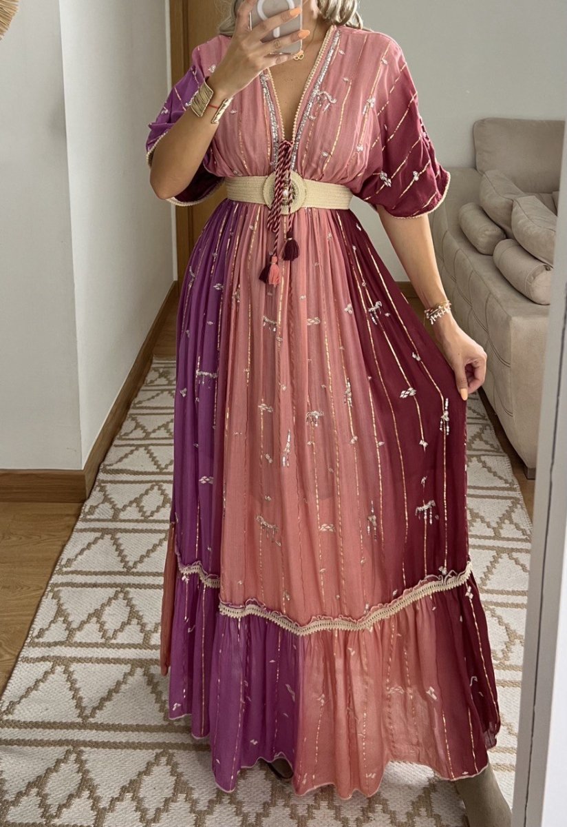 Daisy Boho Chic Dress - Bohèmea Butik