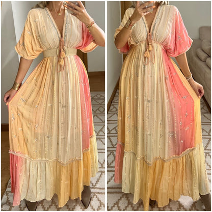 Daisy Boho Chic Dress - Bohèmea Butik