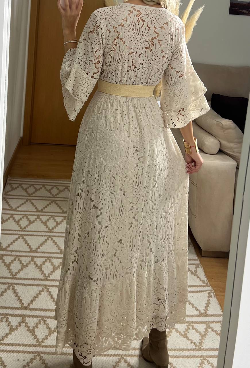 Ethereal Lace Gown - Bohèmea Butik