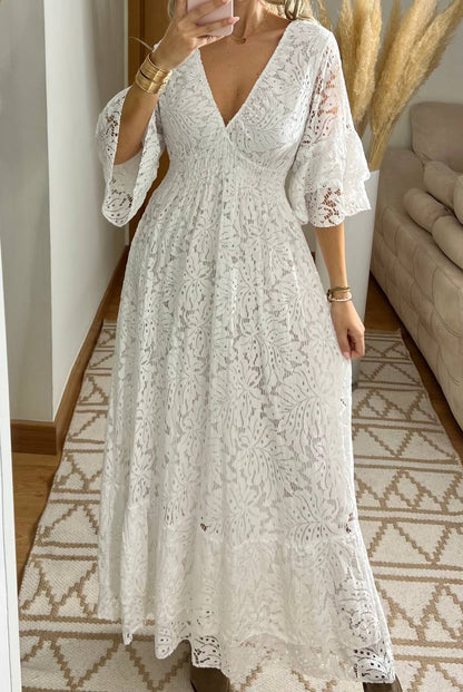 Ethereal Lace Gown - Bohèmea Butik