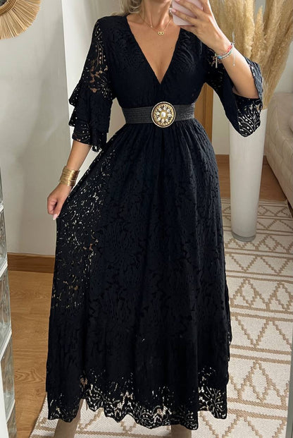 Ethereal Lace Gown - Bohèmea Butik