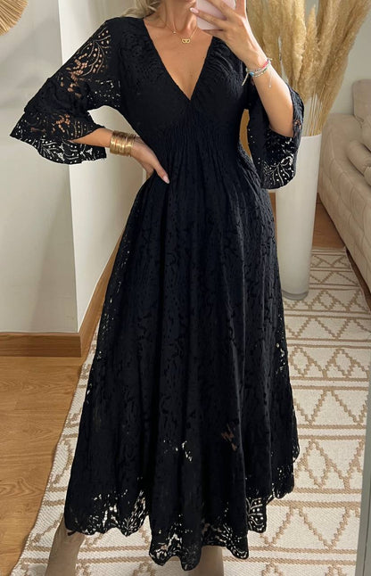 Ethereal Lace Gown - Bohèmea Butik