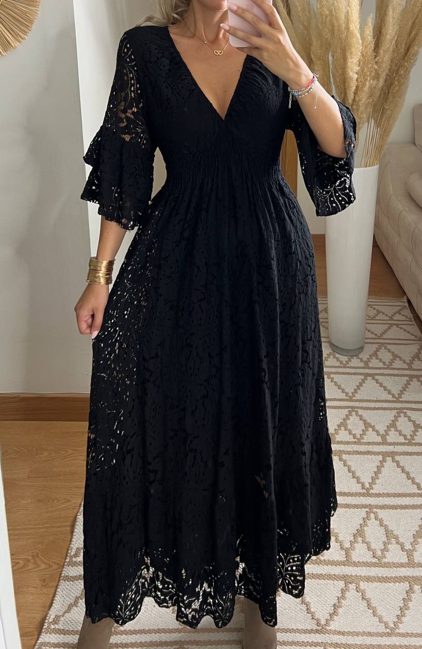 Ethereal Lace Gown - Bohèmea Butik