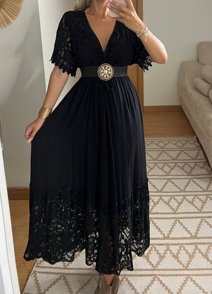 Spirit Bohemian Lace Dress - Bohèmea Butik