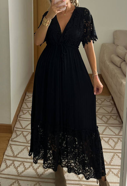 Spirit Bohemian Lace Dress - Bohèmea Butik