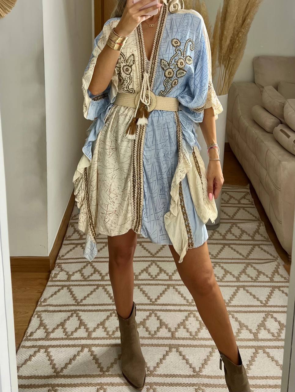 Kaftan Portu Mini - Bohèmea Butik