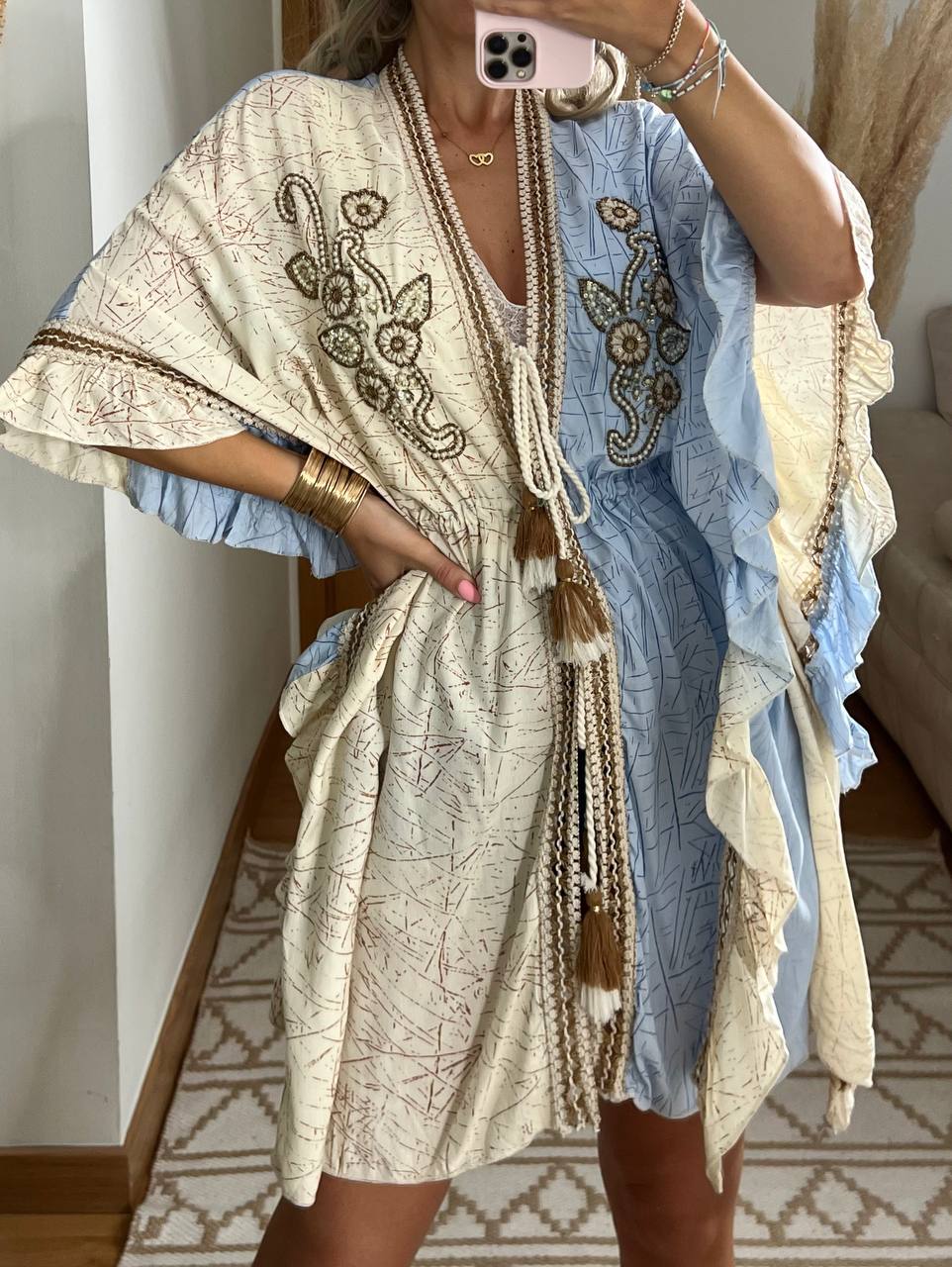 Kaftan Portu Mini - Bohèmea Butik