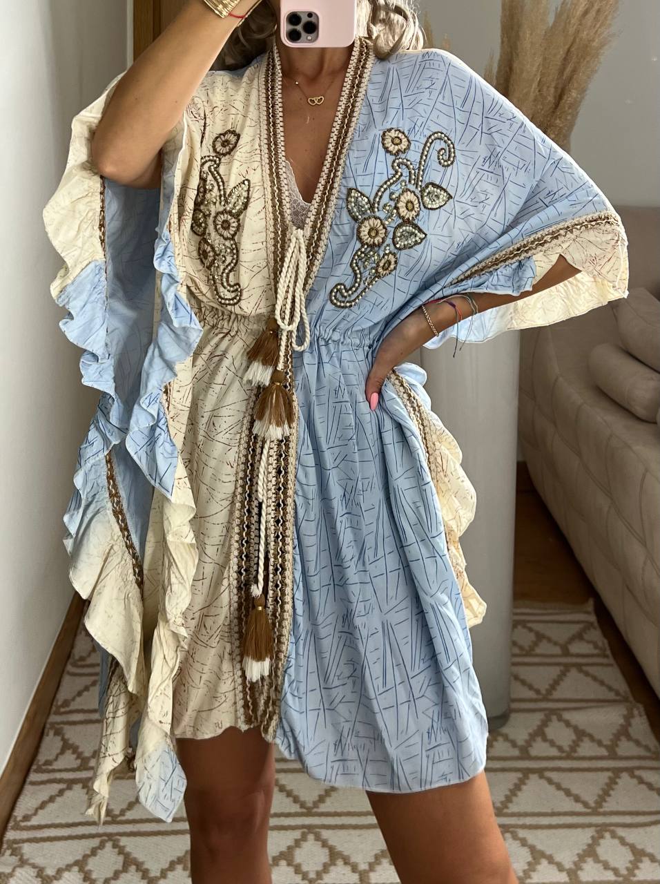Kaftan Portu Mini - Bohèmea Butik