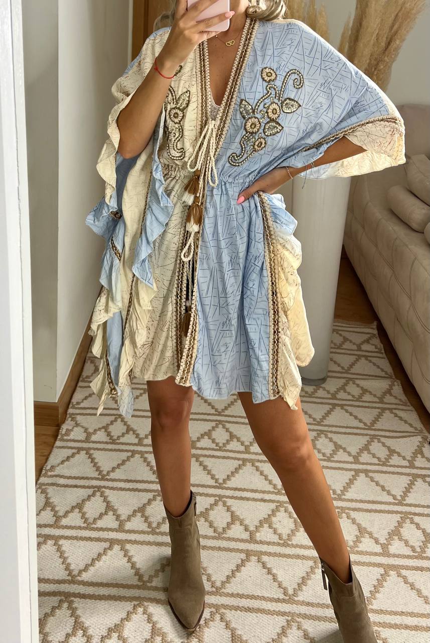 Kaftan Portu Mini - Bohèmea Butik