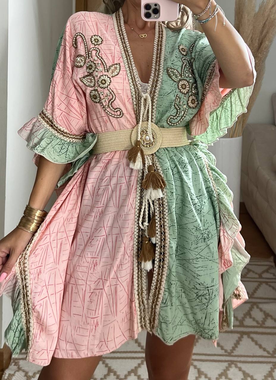 Kaftan Portu Mini - Bohèmea Butik