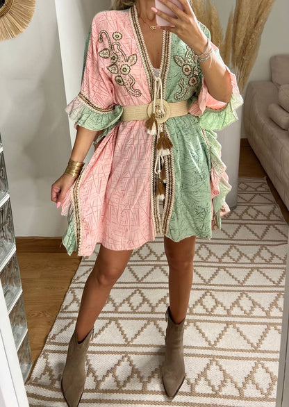 Kaftan Portu Mini - Bohèmea Butik
