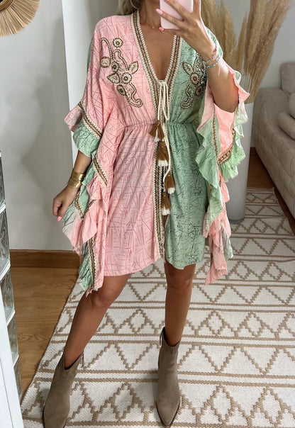 Kaftan Portu Mini - Bohèmea Butik