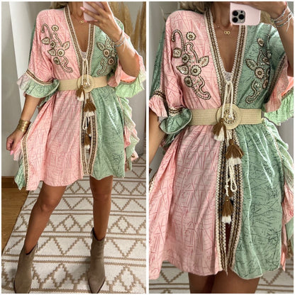 Kaftan Portu Mini - Bohèmea Butik