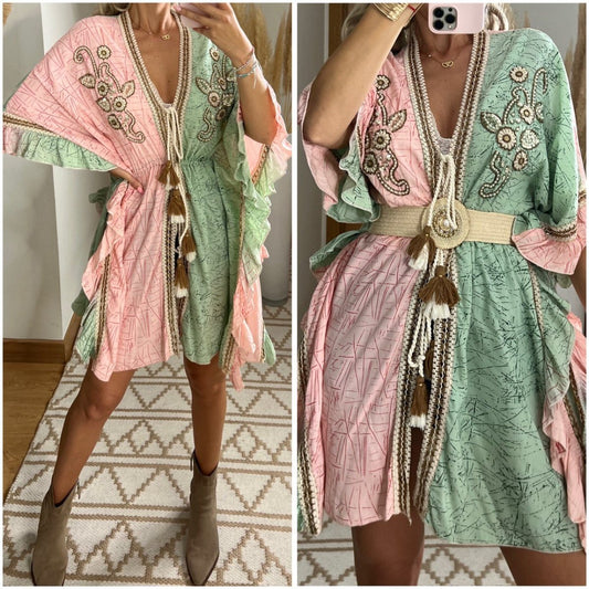 Kaftan Portu Mini - Bohèmea Butik