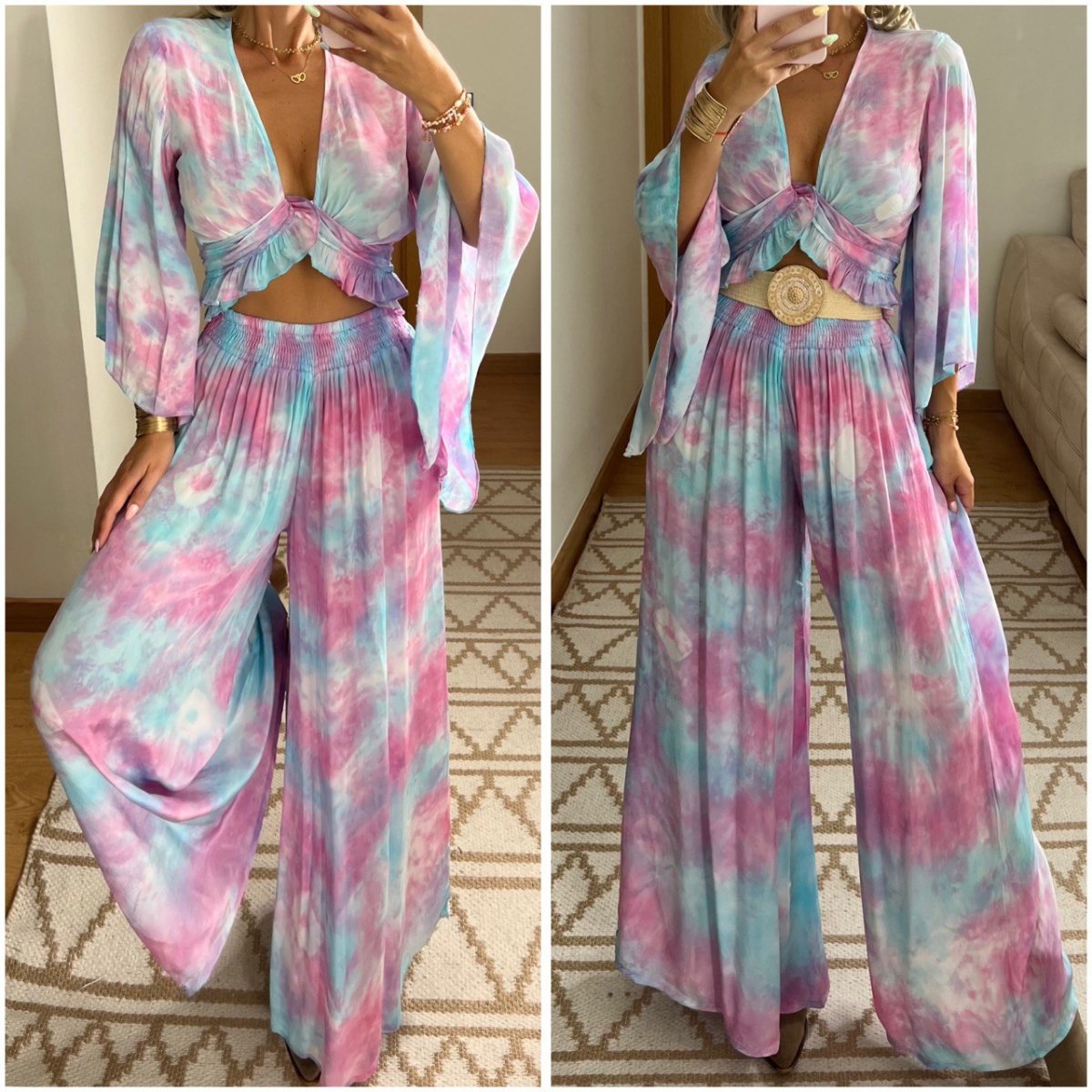 Tye Dye Set Boho - Bohèmea Butik