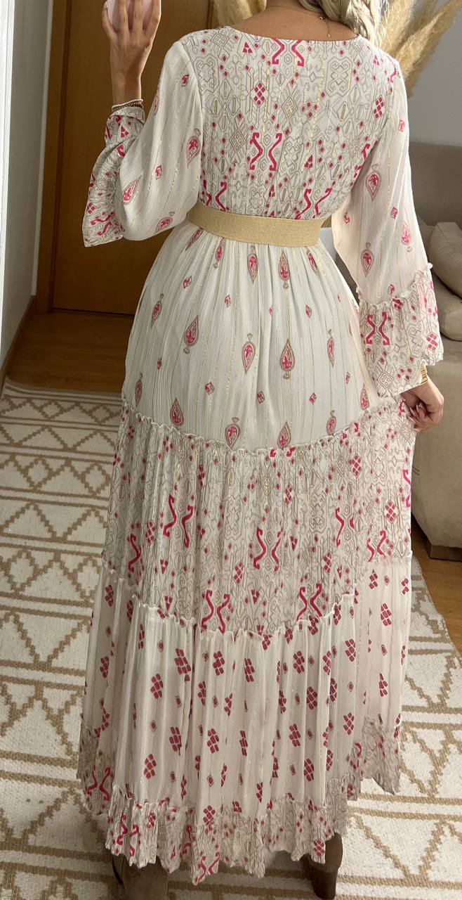 Floral Haven Boho dress - Bohèmea Butik