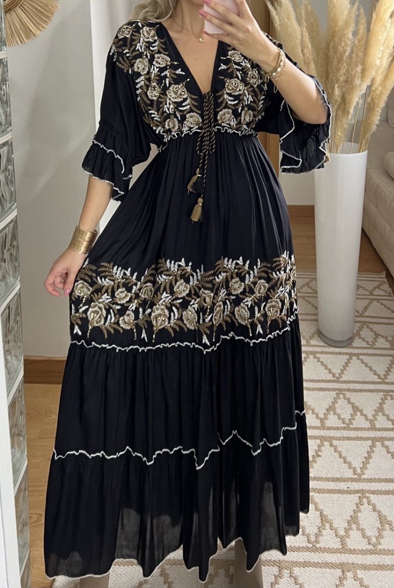 Boho Maxi Elegant Dress - Bohèmea Butik