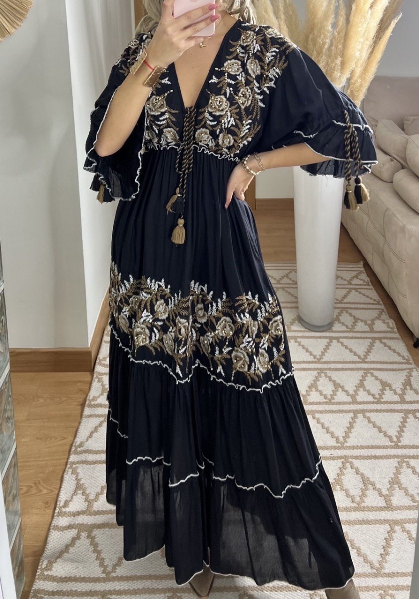 Boho Maxi Elegant Dress - Bohèmea Butik